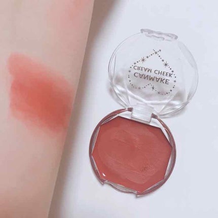 クリームチーク/キャンメイク/ジェル・クリームチークを使ったクチコミ(1枚目)