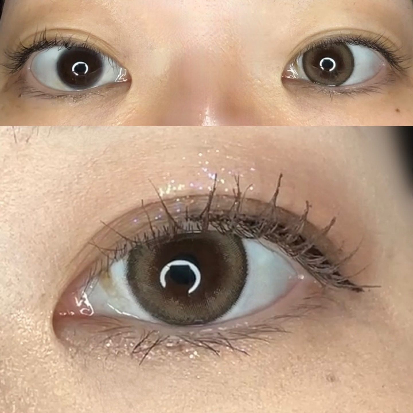 melotte 1day/melotte/ワンデー（１DAY）カラコンを使ったクチコミ（2枚目）