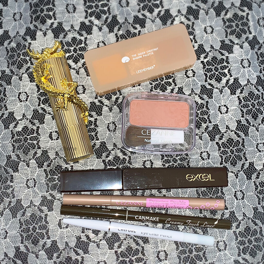 3色マロンアイシャドウパレット 02 パインケーキ（しっとりパールラメ）/LEEMEMBER/アイシャドウパレットを使ったクチコミ（2枚目）