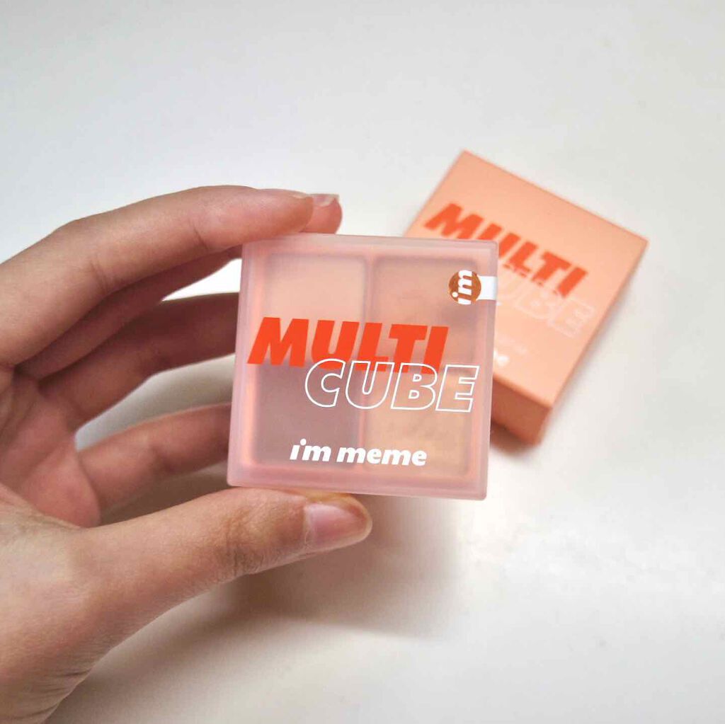 マルチキューブ/i’m meme/アイシャドウパレットを使ったクチコミ(1枚目)