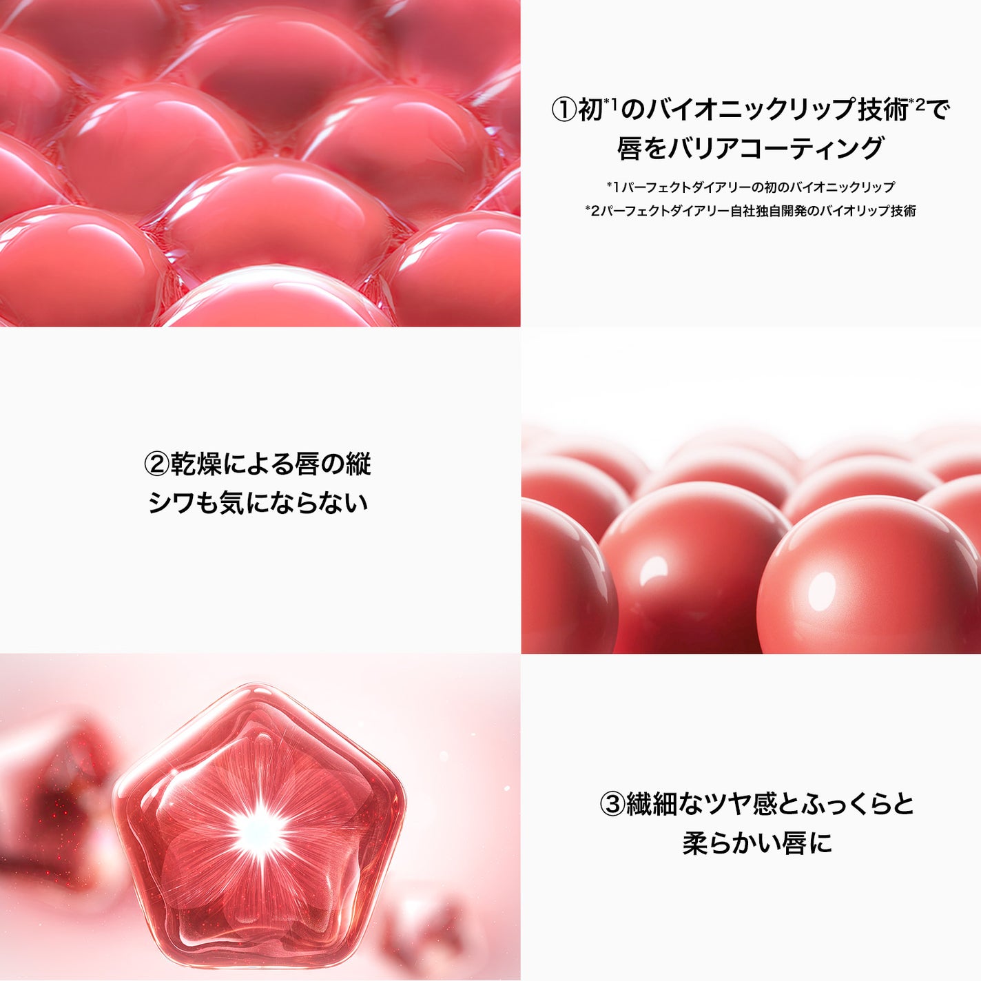 バイオリップ エッセンス リップスティック PERFECT DIARY