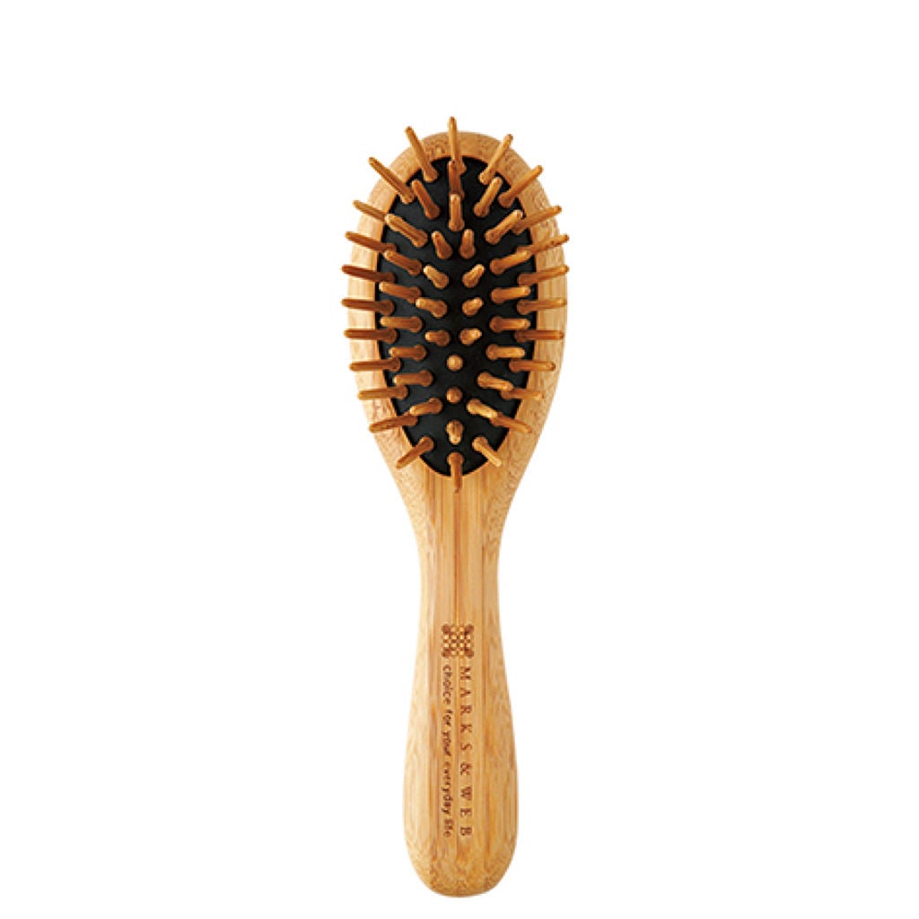 ウッドヘアブラシ ライトブラウン Sサイズ