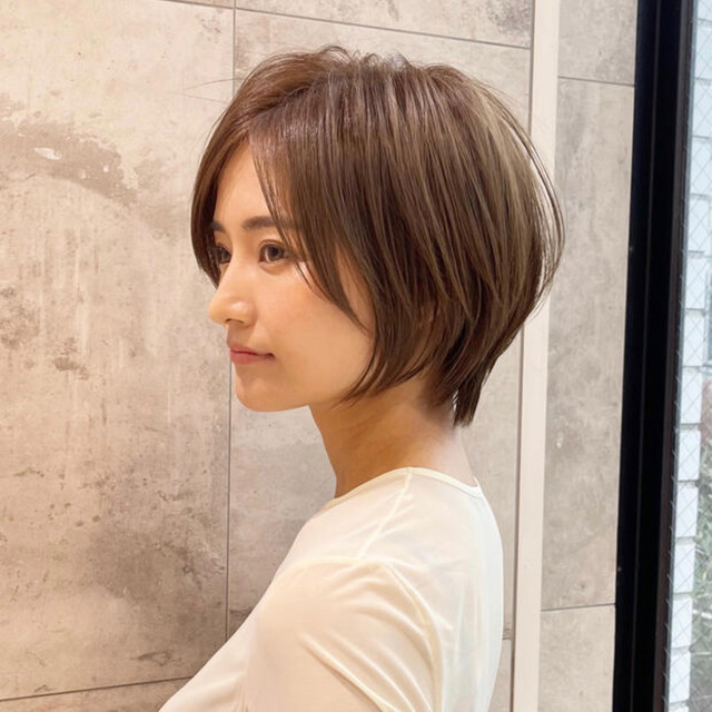 ふんわりショートヘア