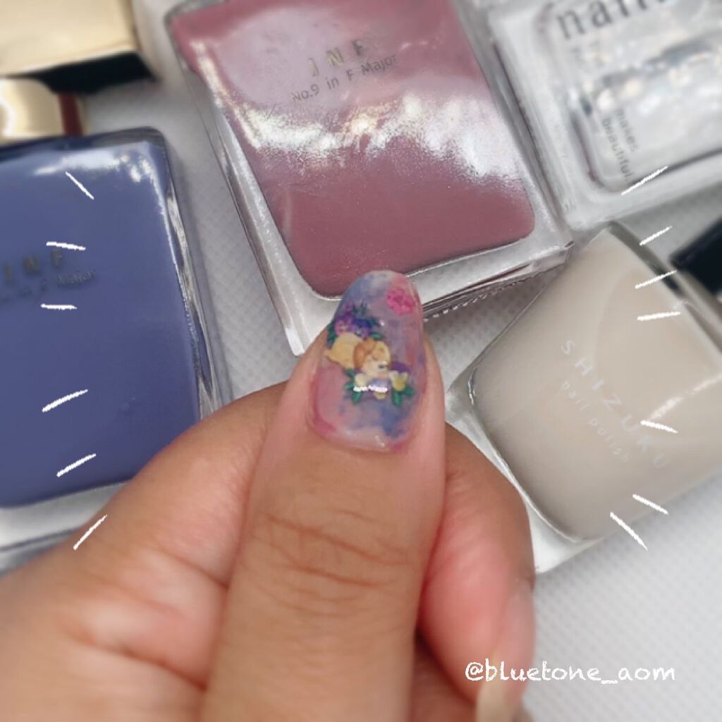 グレイズドフレグランスネイル/JNF/マニキュアを使ったクチコミ（1枚目）