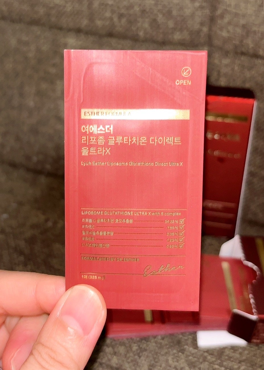 ヨエスターGLTダイレクトウルトラX/ESTHER FORMULA/美容サプリメントを使ったクチコミ(2枚目)