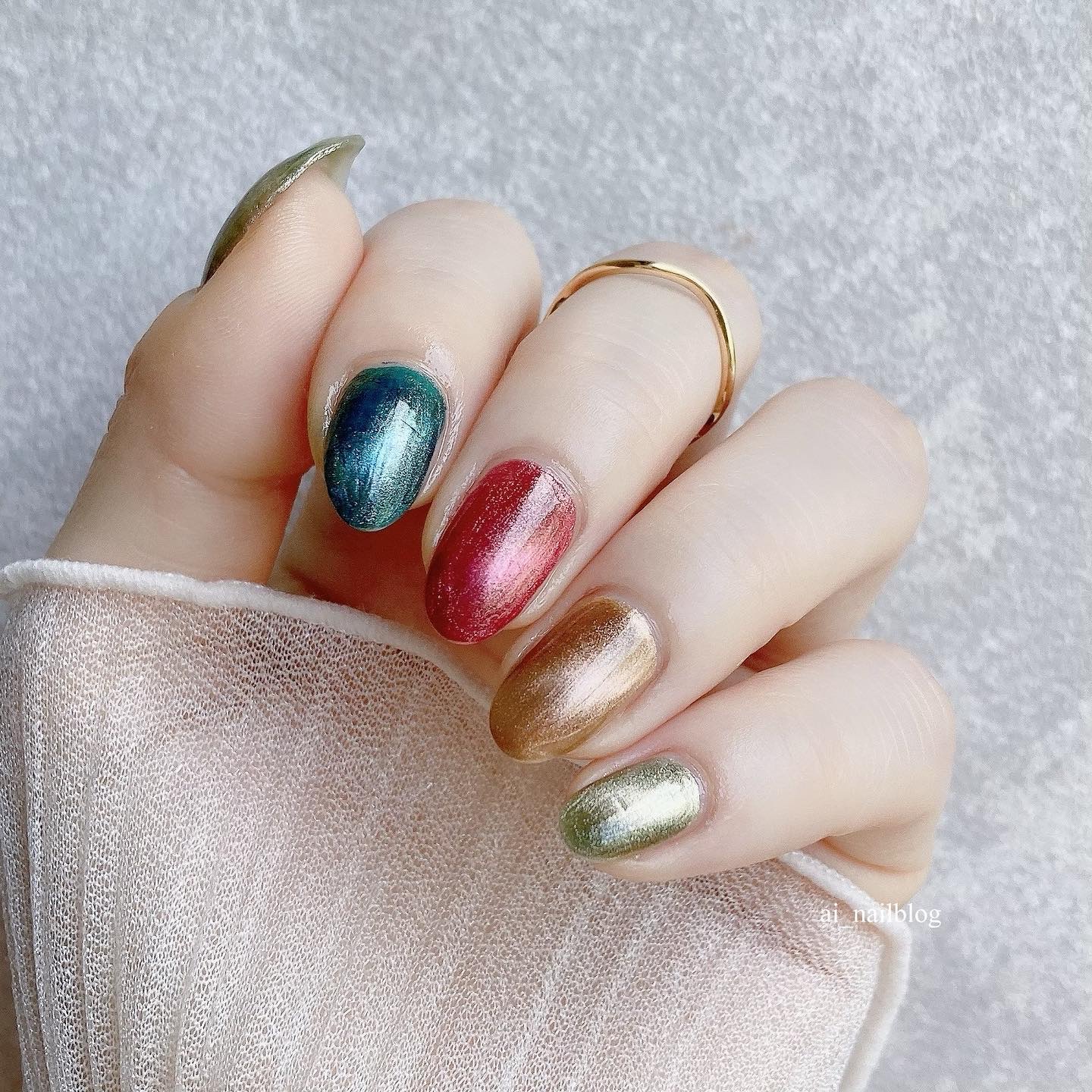 TONE DROP ネイルポリッシュ/D-UP/マニキュアを使ったクチコミ（3枚目）