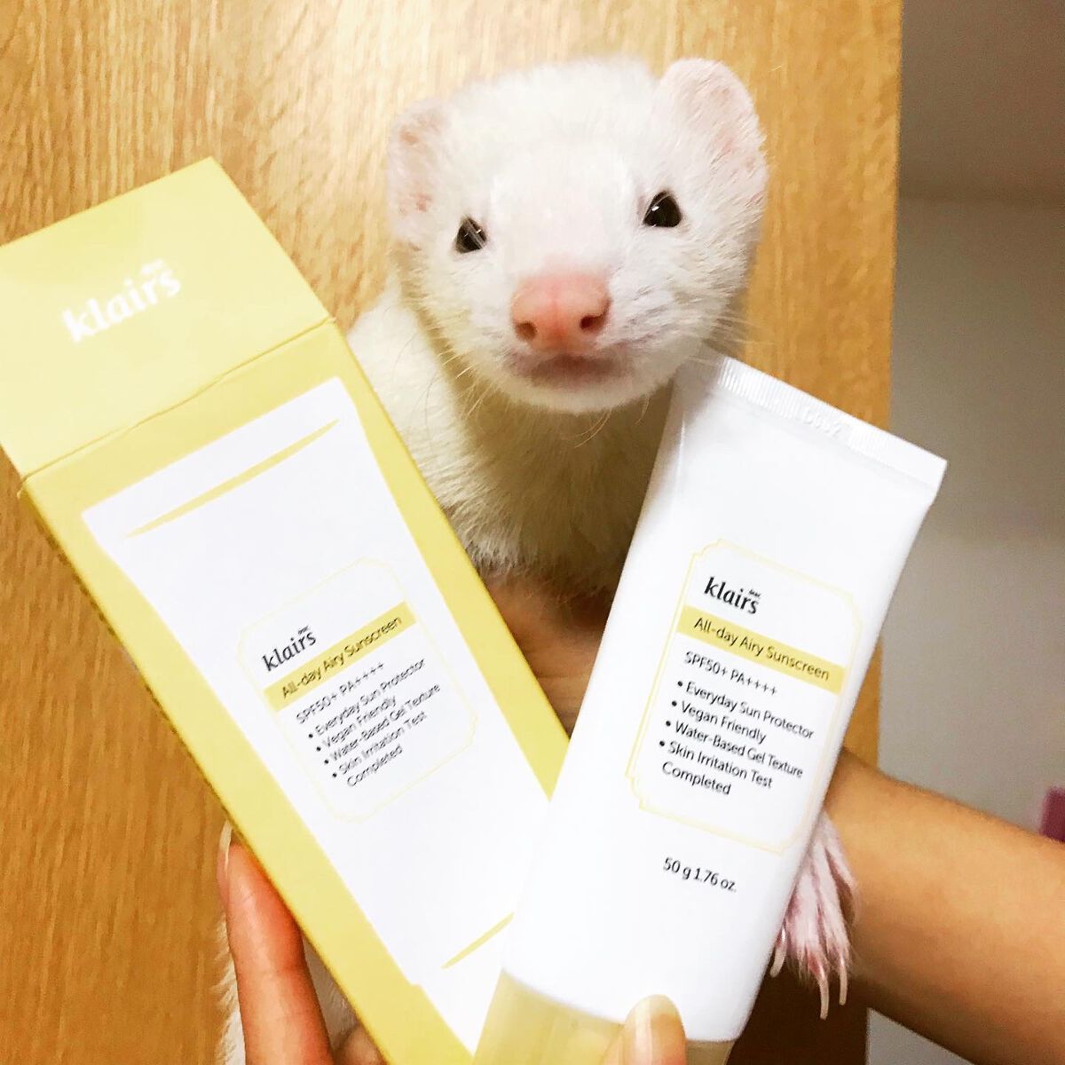 All-day エアリーサンスクリーン50g/Klairs/日焼け止めクリームを使ったクチコミ(2枚目)