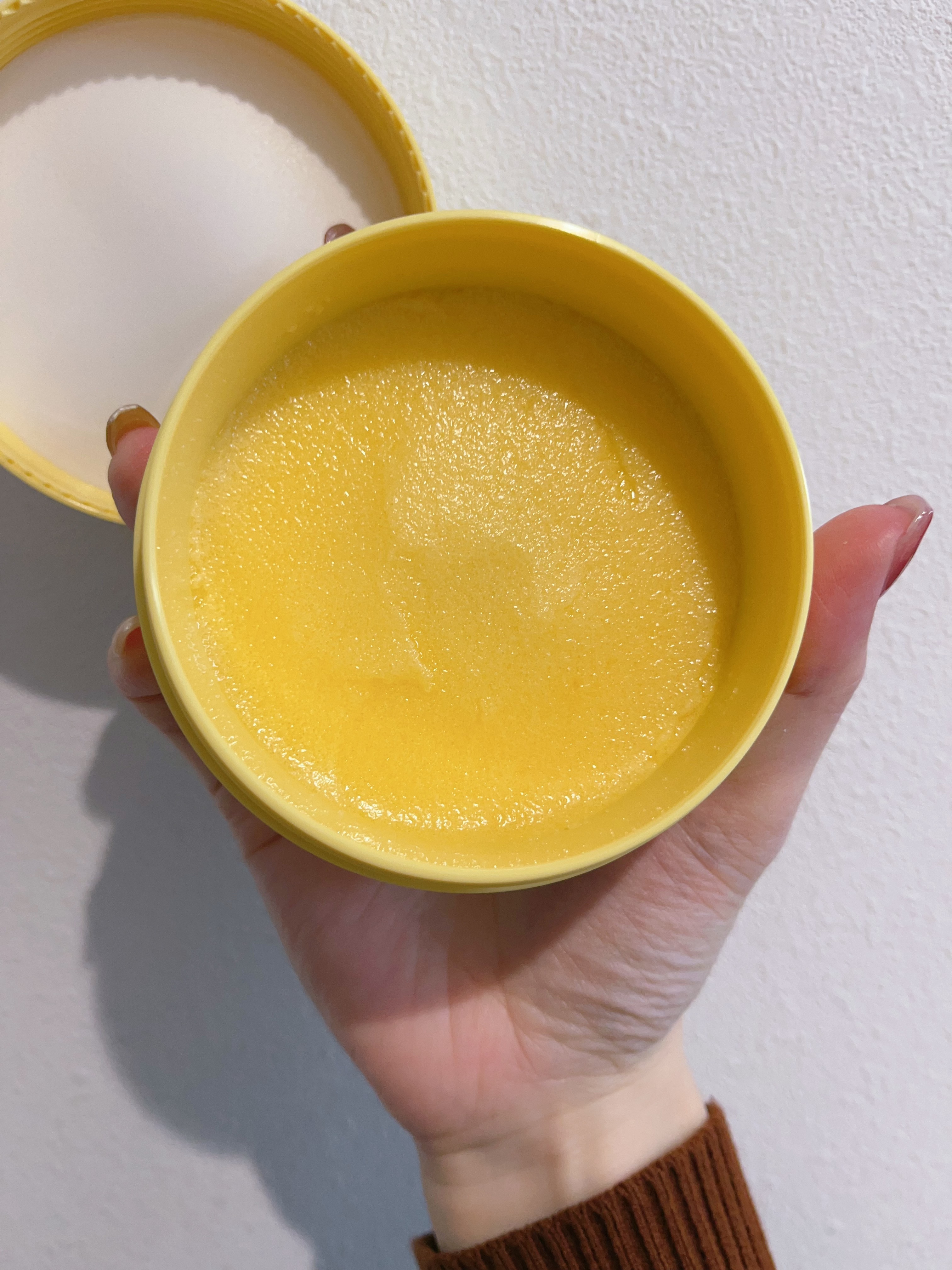 Q+Me スウィートボムタラソスクラブレモンティーの香り/AGARISM/バストケア・ヒップケアを使ったクチコミ（2枚目）