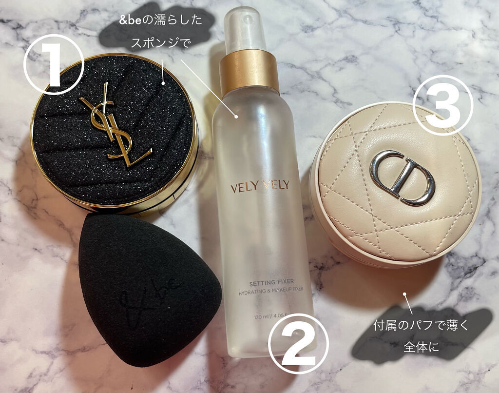 &be ブラックスポンジ/＆be/パフ・スポンジを使ったクチコミ（2枚目）