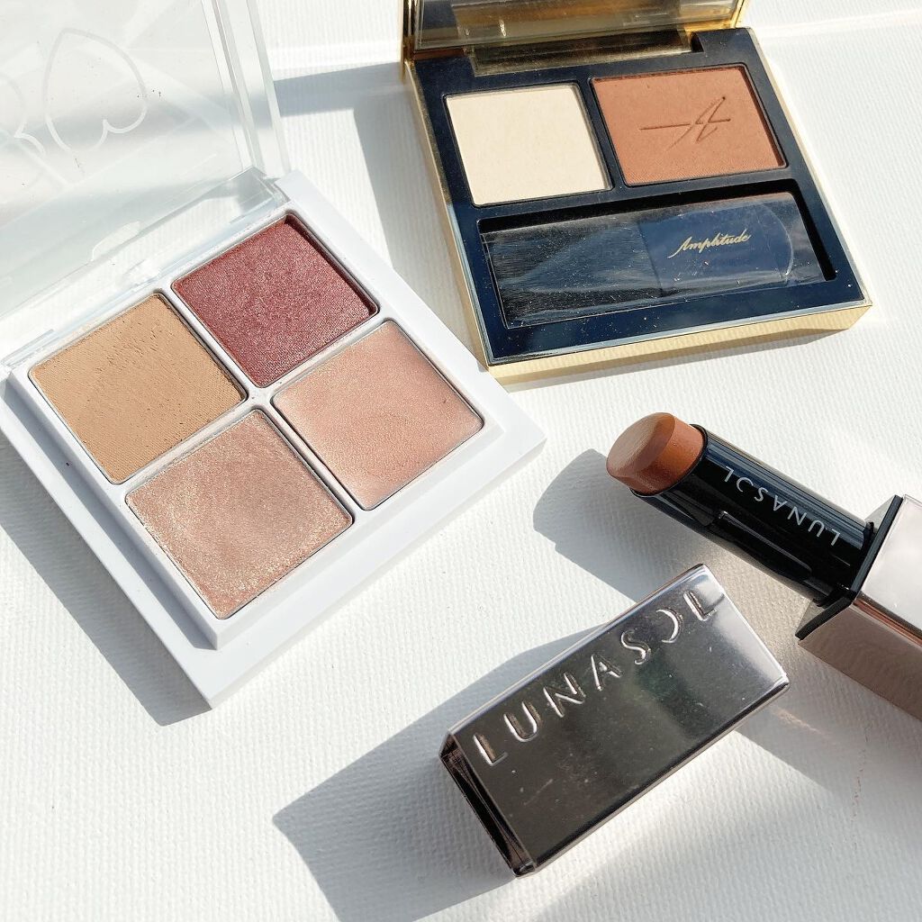 コンスピキュアス マットチークス 03 イエローブラウン/Amplitude/パウダーチークを使ったクチコミ（2枚目）