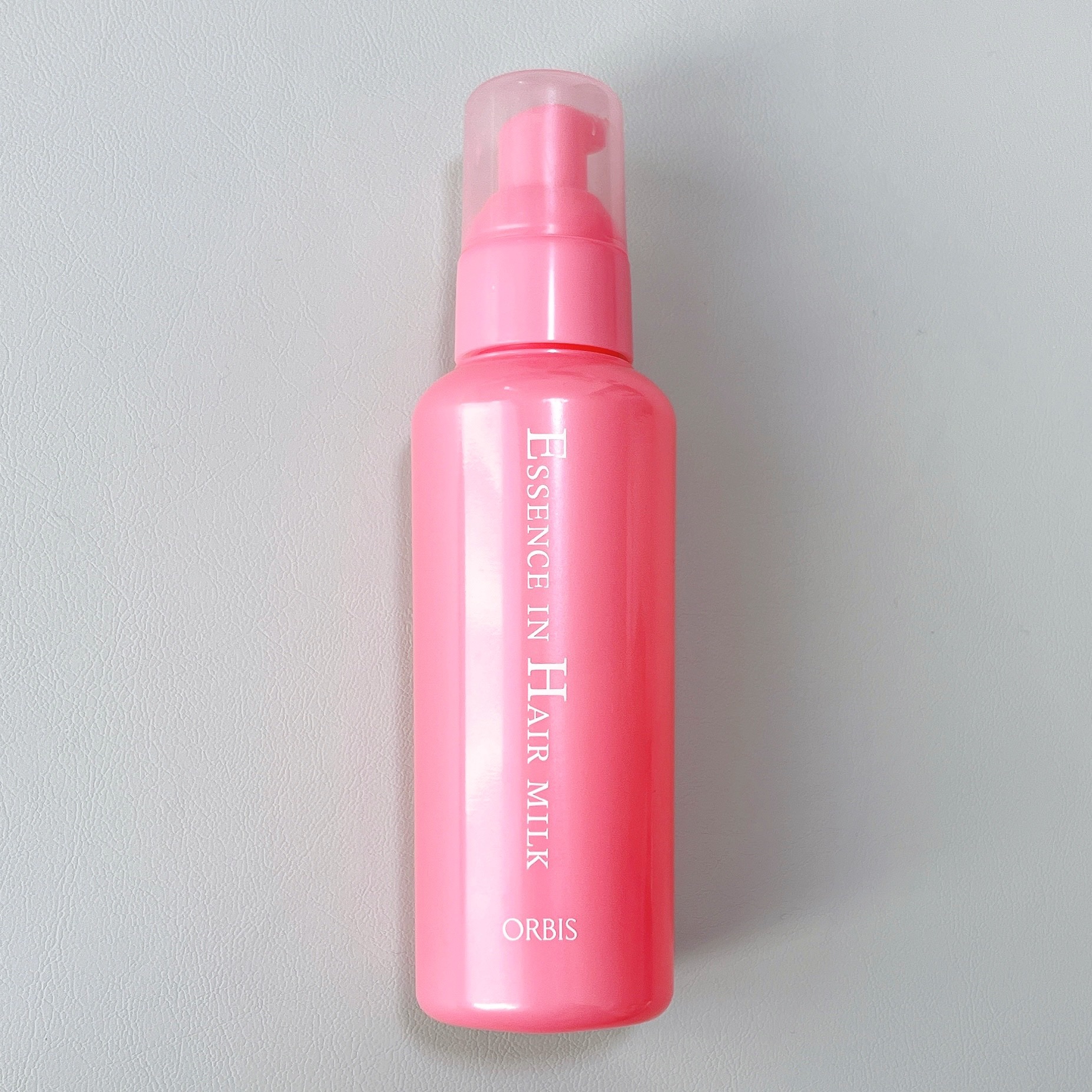 オルビス　エッセンスインヘアミルク

オルビスのヘアミルクの使い切りです。詰め替え用も買ってたので、実質2本分使いました。

口コミを見てたから分かってはいたけど、私の髪には物足りないですね。

私の髪は剛毛多毛、縮毛矯正というスペック。悪