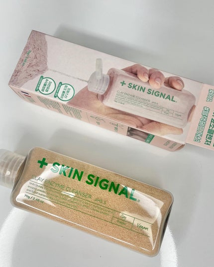 ピンククレイ酵素クレンザー/SKIN SIGNAL/洗顔パウダーを使ったクチコミ(9枚目)