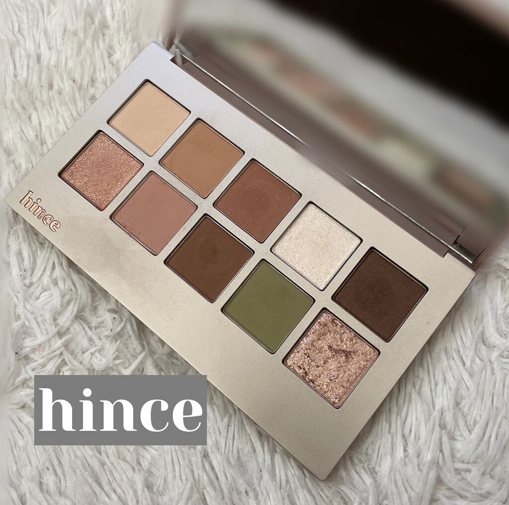 ニューデップスアイシャドウパレット/hince/アイシャドウパレットを使ったクチコミ（1枚目）