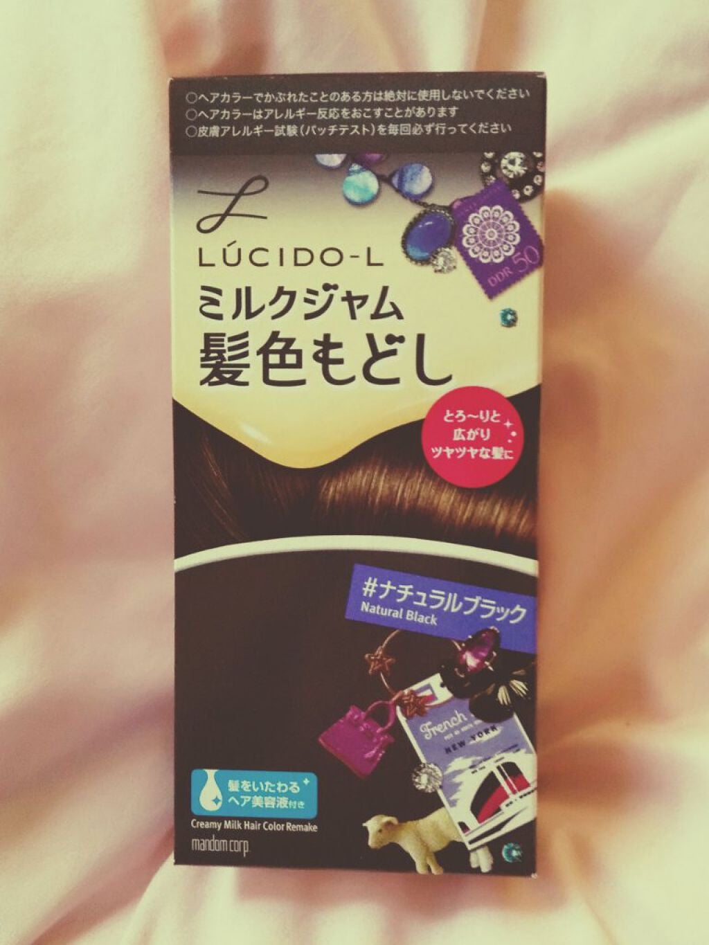ミルクジャム 髪色もどし/ルシードエル/ヘアカラーを使ったクチコミ(1枚目)