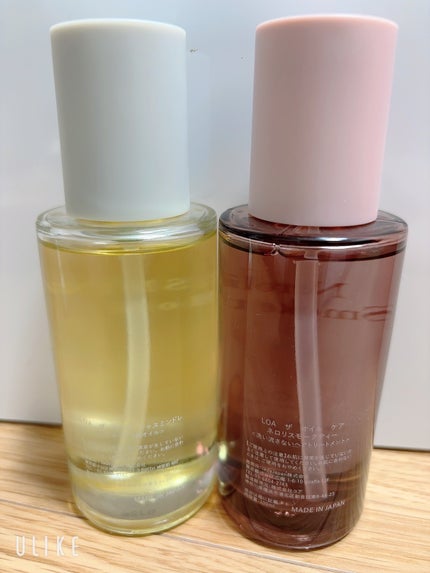 LOA The Oil LOA THE OIL CARE シトラスヴェールのクチコミ「行きつけの美容室で購入しました!
●蓋が白い方がヘア•ボディーオイル ジャスミン
スタイリン.....」(2枚目)