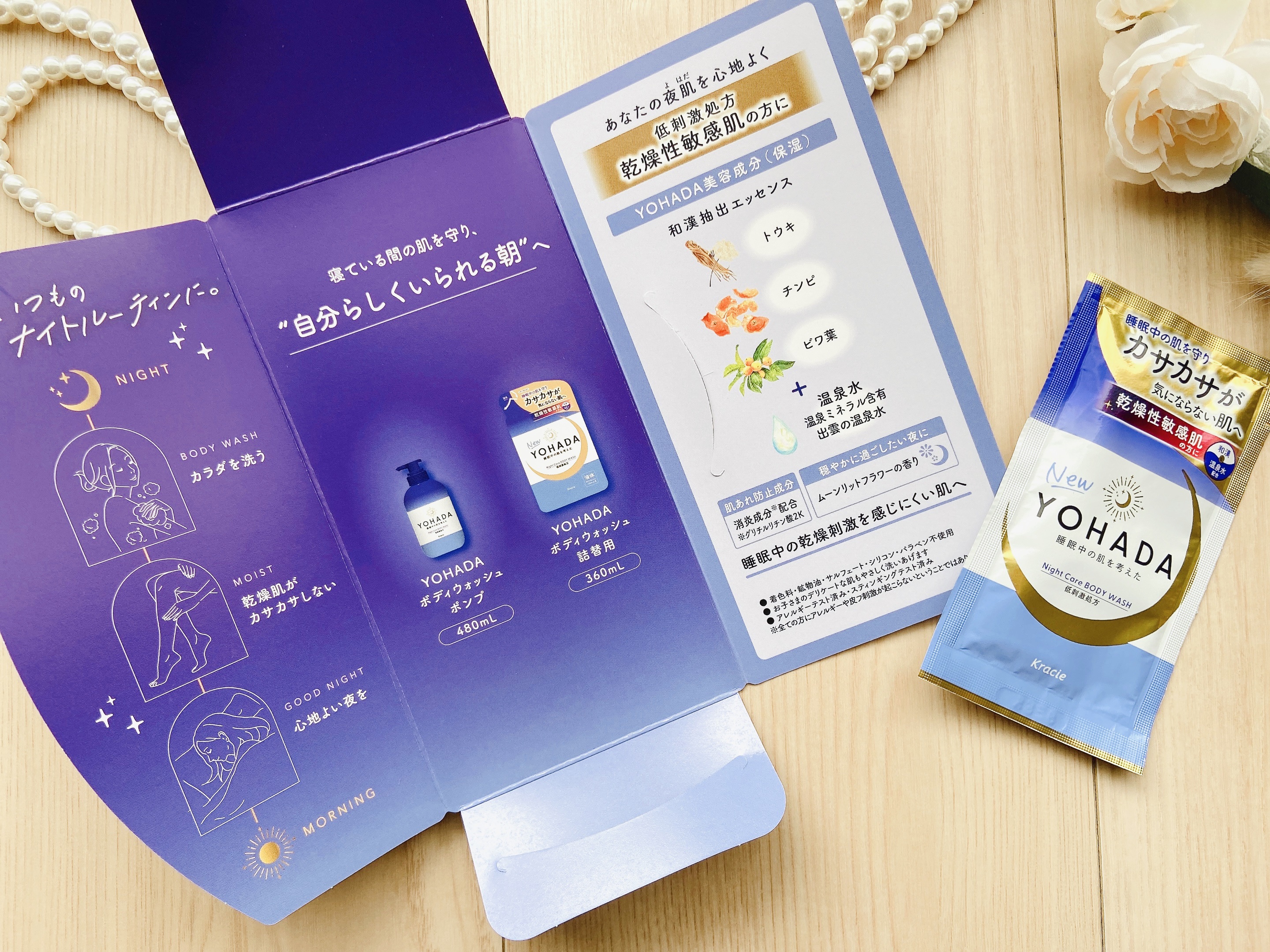 ＹＯＨＡＤＡ　ボディウォッシュ［医薬部外品］ トライアル（10mL＋10mL）/YOHADA/ボディソープを使ったクチコミ（3枚目）