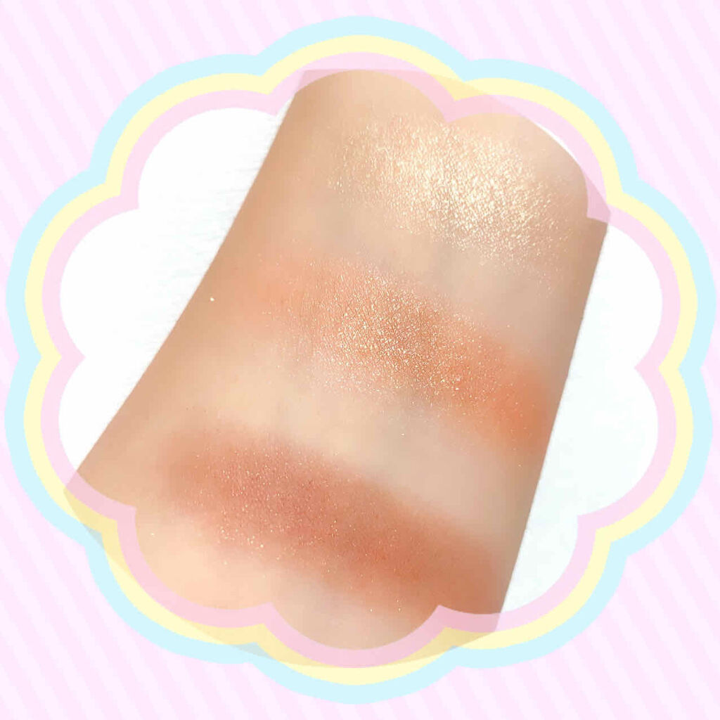 トーンアップアイシャドウ/CEZANNE/アイシャドウパレットを使ったクチコミ（2枚目）