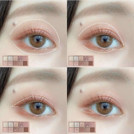 プロ アイ パレット/CLIO/アイシャドウパレットを使ったクチコミ(2枚目)