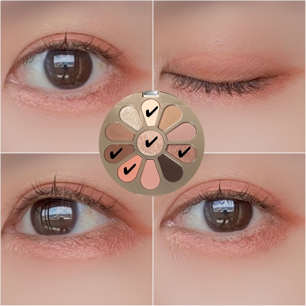 アイシャドウパレット/2aN/アイシャドウパレットを使ったクチコミ(4枚目)