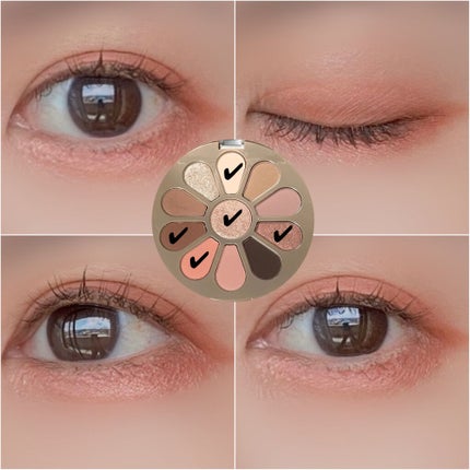 アイシャドウパレット/2aN/アイシャドウパレットを使ったクチコミ(4枚目)