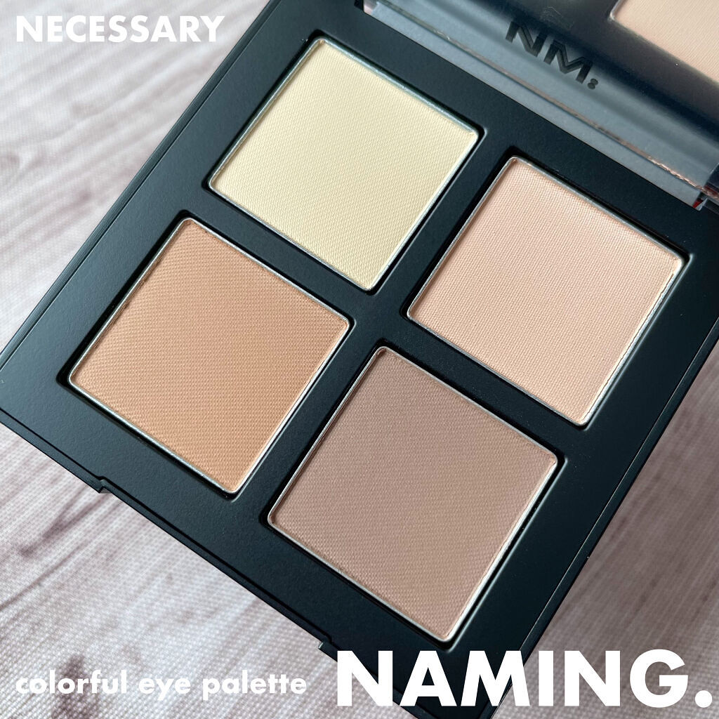 COLORFUL EYE PALETTE/NAMING./アイシャドウパレットを使ったクチコミ（3枚目）