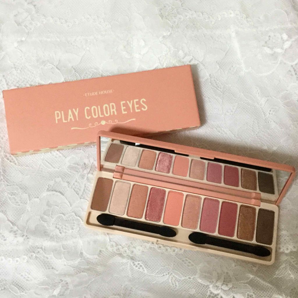 プレイカラー アイシャドウ/ETUDE/アイシャドウパレットを使ったクチコミ（1枚目）