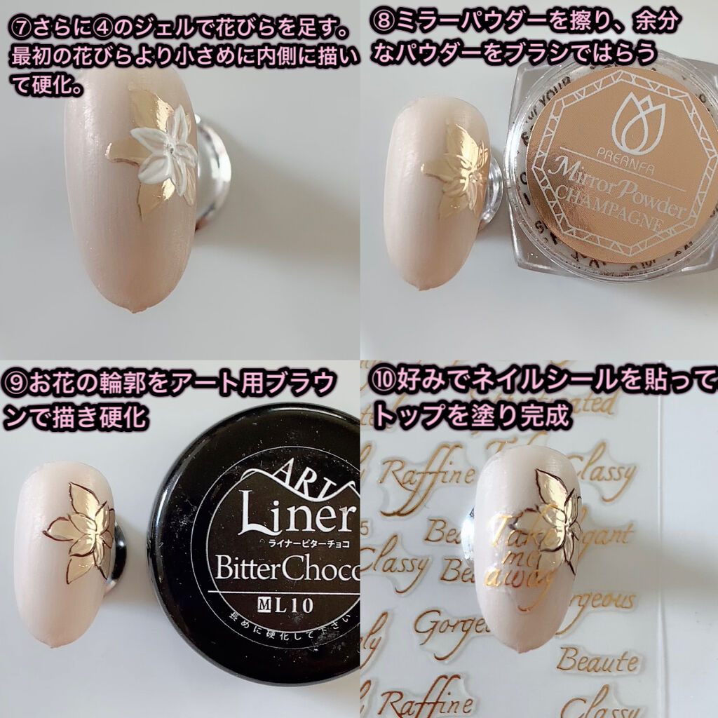 ネイルシール/NAILTOWN/ネイルシールを使ったクチコミ（3枚目）