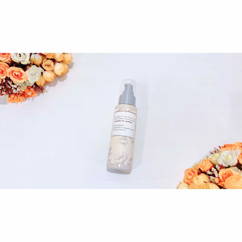 MERCURYDUO by megami no wakka ELEGANCE HAIR OIL/R&/ヘアオイルを使ったクチコミ（1枚目）