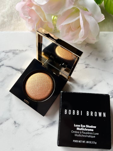 リュクス アイシャドウ マルチクロム インカンデスント(incandescent）/BOBBI BROWN/シングルアイシャドウを使ったクチコミ（2枚目）