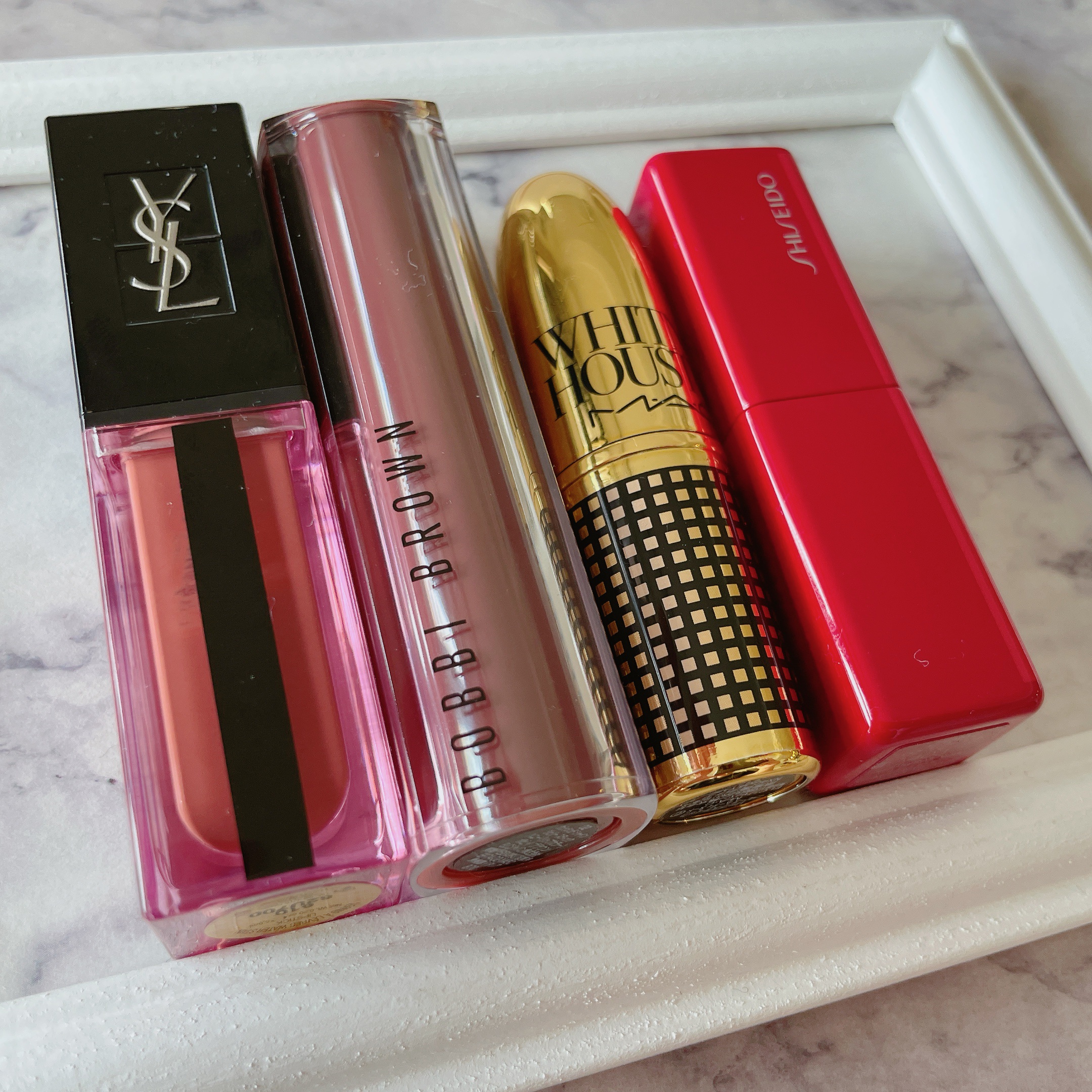 テクノサテン ジェル リップスティック 403	Augmented Nude/SHISEIDO/口紅を使ったクチコミ（1枚目）