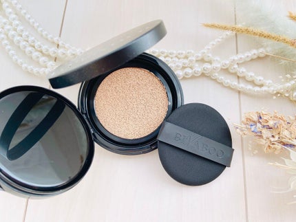 ベルベットジュエルクッション/BIVABOO/クッションファンデーションを使ったクチコミ(2枚目)