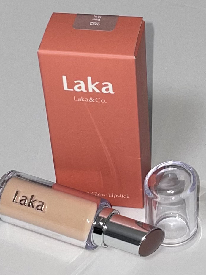 ボンディンググロウリップスティック/Laka/口紅を使ったクチコミ（2枚目）