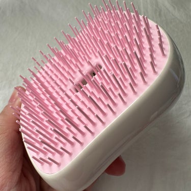 コンパクトスタイラー ピンクシェル/TANGLE TEEZER/ヘアブラシを使ったクチコミ（3枚目）