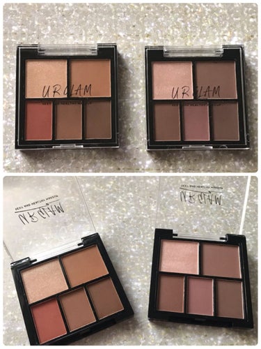 UR GLAM　BLOOMING EYE COLOR PALETTE/U R GLAM/パウダーアイシャドウを使ったクチコミ（1枚目）