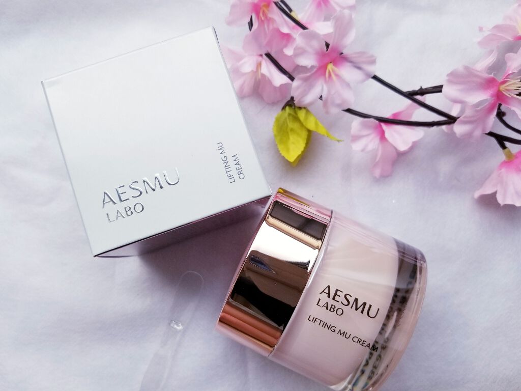 リフティングMU クリーム/AESMU LABO/フェイスクリームを使ったクチコミ（1枚目）