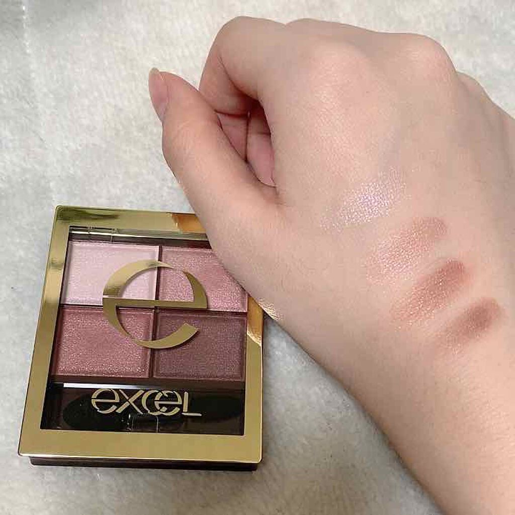 スキニーリッチシャドウ/excel/アイシャドウパレットを使ったクチコミ（2枚目）