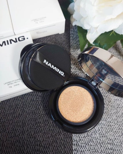 ネーミング レイヤード フィットクッション/NAMING./クッションファンデーションを使ったクチコミ(3枚目)