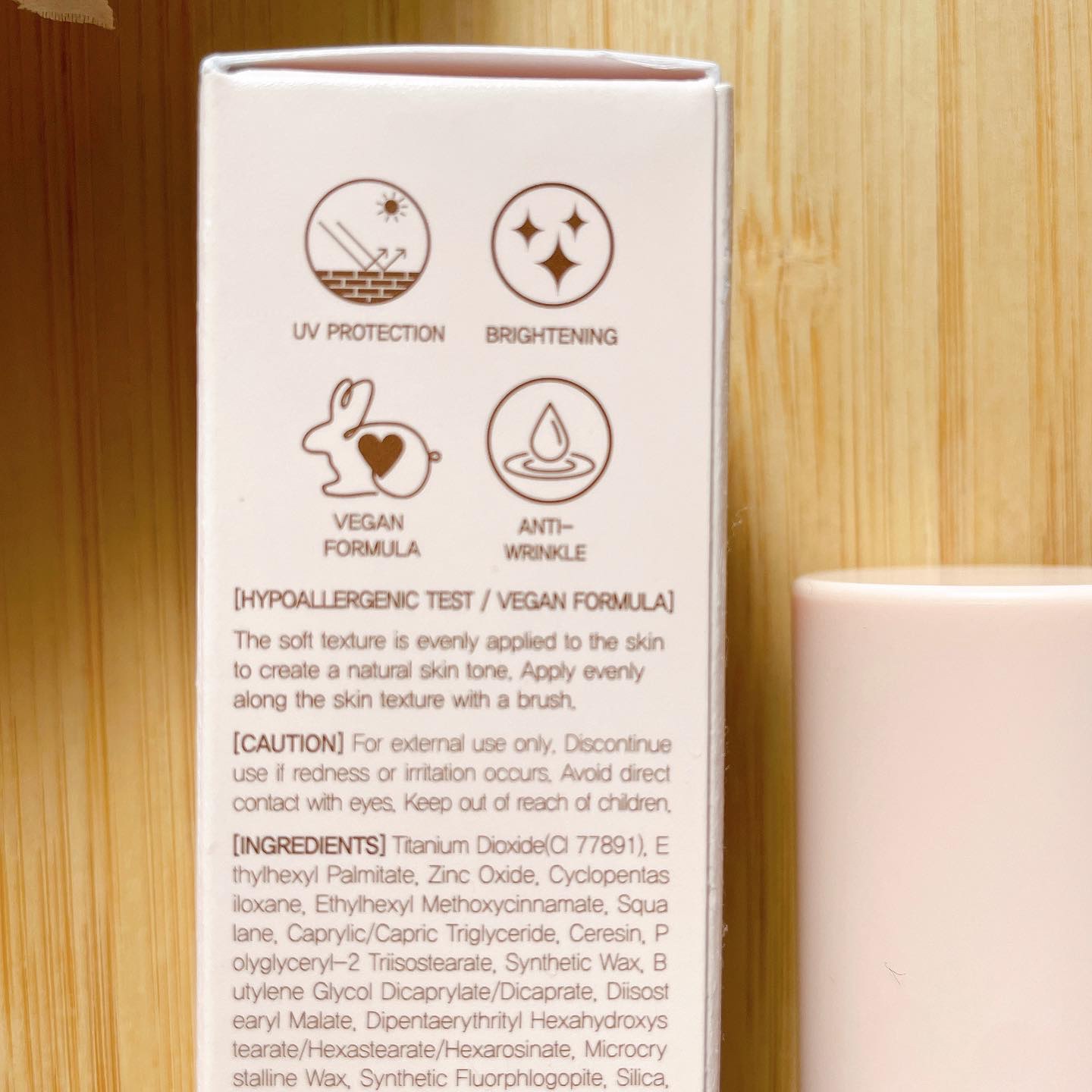 ヴィーガンナチュラルカバースティックファンデーション/DERMASHARE/その他ファンデーションを使ったクチコミ（3枚目）