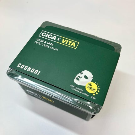CICA&VITAデイリーマスクパック/COSNORI/シートマスク・パックを使ったクチコミ(7枚目)
