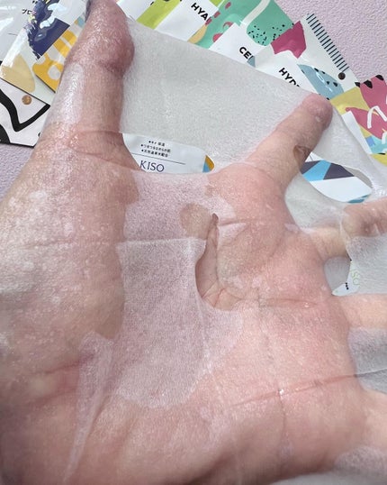 フェイスマスク 【しっかり実感30枚セット】/KISO/シートマスク・パックを使ったクチコミ(7枚目)