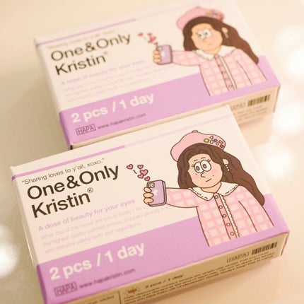 One & Only Kristin/Hapa kristin/カラーコンタクトレンズを使ったクチコミ(6枚目)