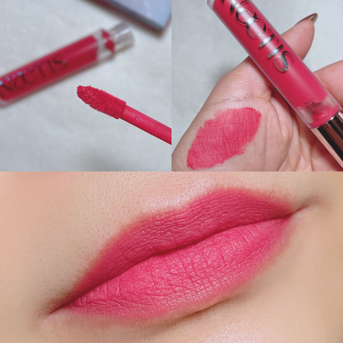 フェアリーコアステイブラーベルベットティント/NaeTIS/リップティントを使ったクチコミ（3枚目）