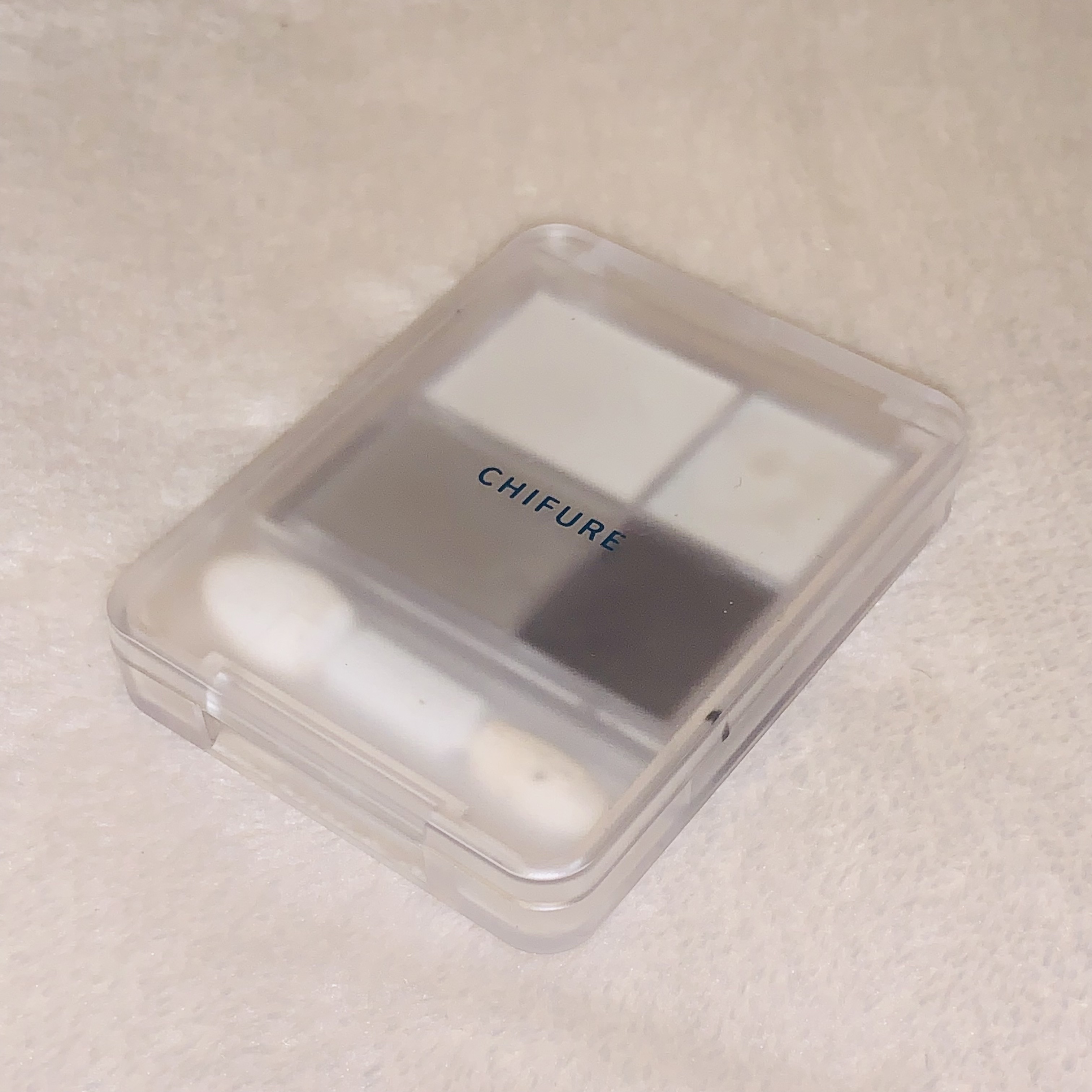 グラデーション アイシャドウ 06 グレー/ちふれ/アイシャドウパレットを使ったクチコミ（1枚目）