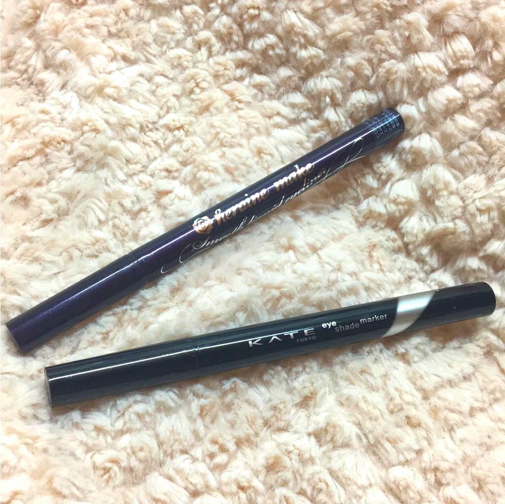 スムースリキッドアイライナー スーパーキープ/ヒロインメイク/リキッドアイライナーを使ったクチコミ(1枚目)