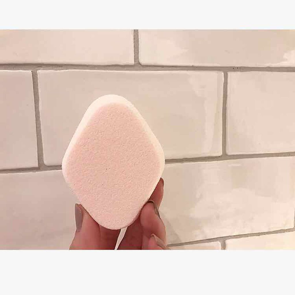 シフォンタッチスポンジ ダイヤ型/ロージーローザ/パフ・スポンジを使ったクチコミ（1枚目）