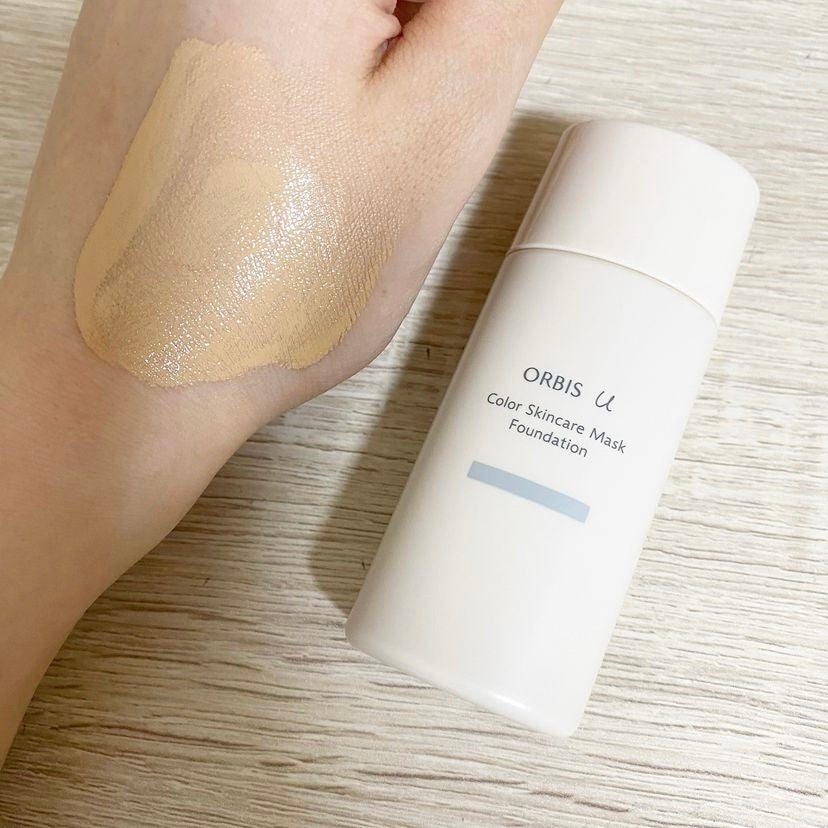 オルビスユー カラースキンケアマスク ファンデーション/オルビス/リキッドファンデーションを使ったクチコミ(4枚目)