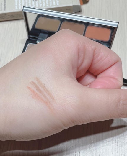 パレットアイブロウ/&be/パウダーアイブロウを使ったクチコミ(4枚目)