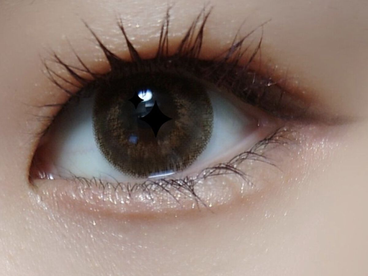 Chu's me 1day ギャップブラウン/Chu's me/ワンデー（１DAY）カラコンを使ったクチコミ（2枚目）