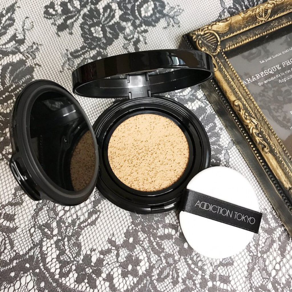 スキンリフレクト ラスティング UV クッションファンデーション/ADDICTION/クッションファンデーションを使ったクチコミ（1枚目）