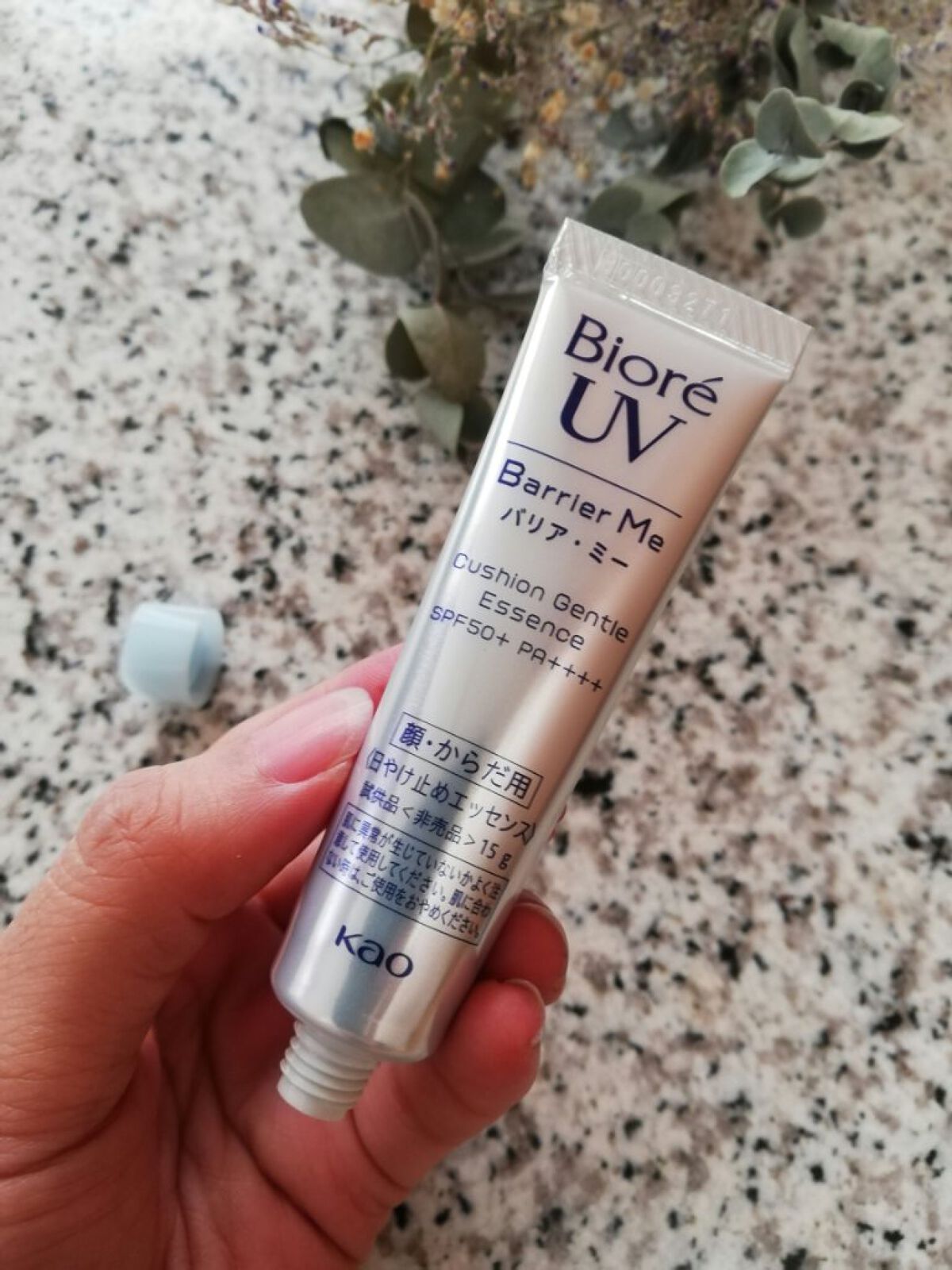 ビオレUV バリアミー クッションジェントルエッセンス		/ビオレ/日焼け止めクリームを使ったクチコミ（2枚目）